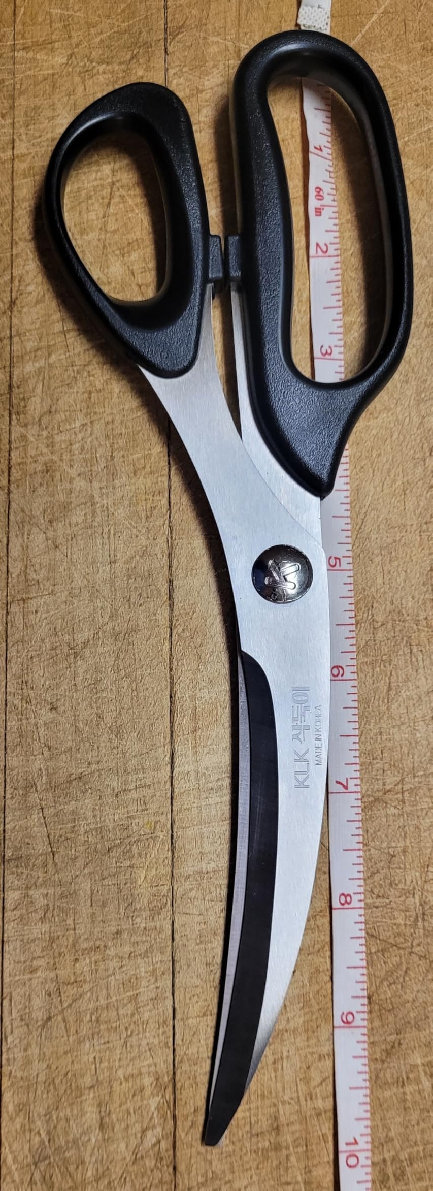 Made in Korea, Korean Barbecue Scissors, Meat, Chicken, Vegetables, High Strength Stainless Steel Grip-Excellent Barbecue Scissors (Korean BBQ Scissors) customer photo 2