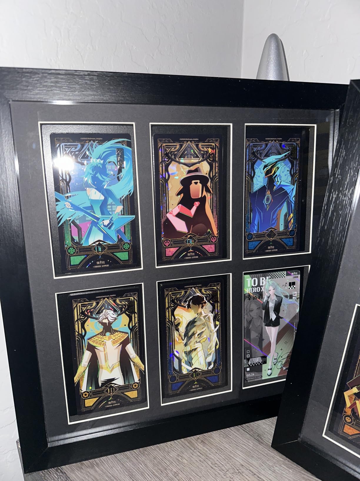 Bivitre Graded Card Display Frame - Compatible with PSA, CGC and TAG Slabs | Wall-Mount Trading Card Display Case for Sports Cards, Pokemon, and MTG customer photo 2