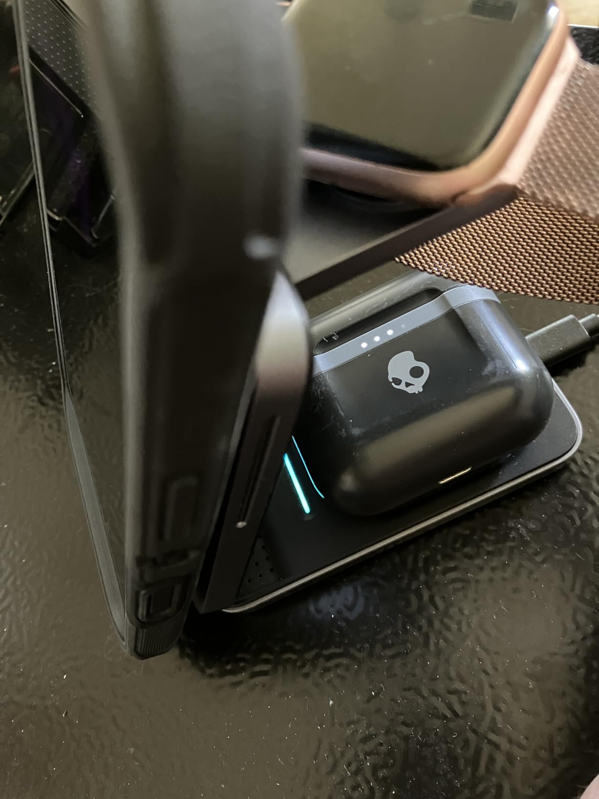 KPON Foldable 3in1 Charging Station for Magsafe, Travel Phone and Watch Charger for Apple, PD20W Wireless Charging Dock for Multiple Devices iPhone 17 16 15 14 13 12 Series/Apple Watch/Airpods customer photo 1