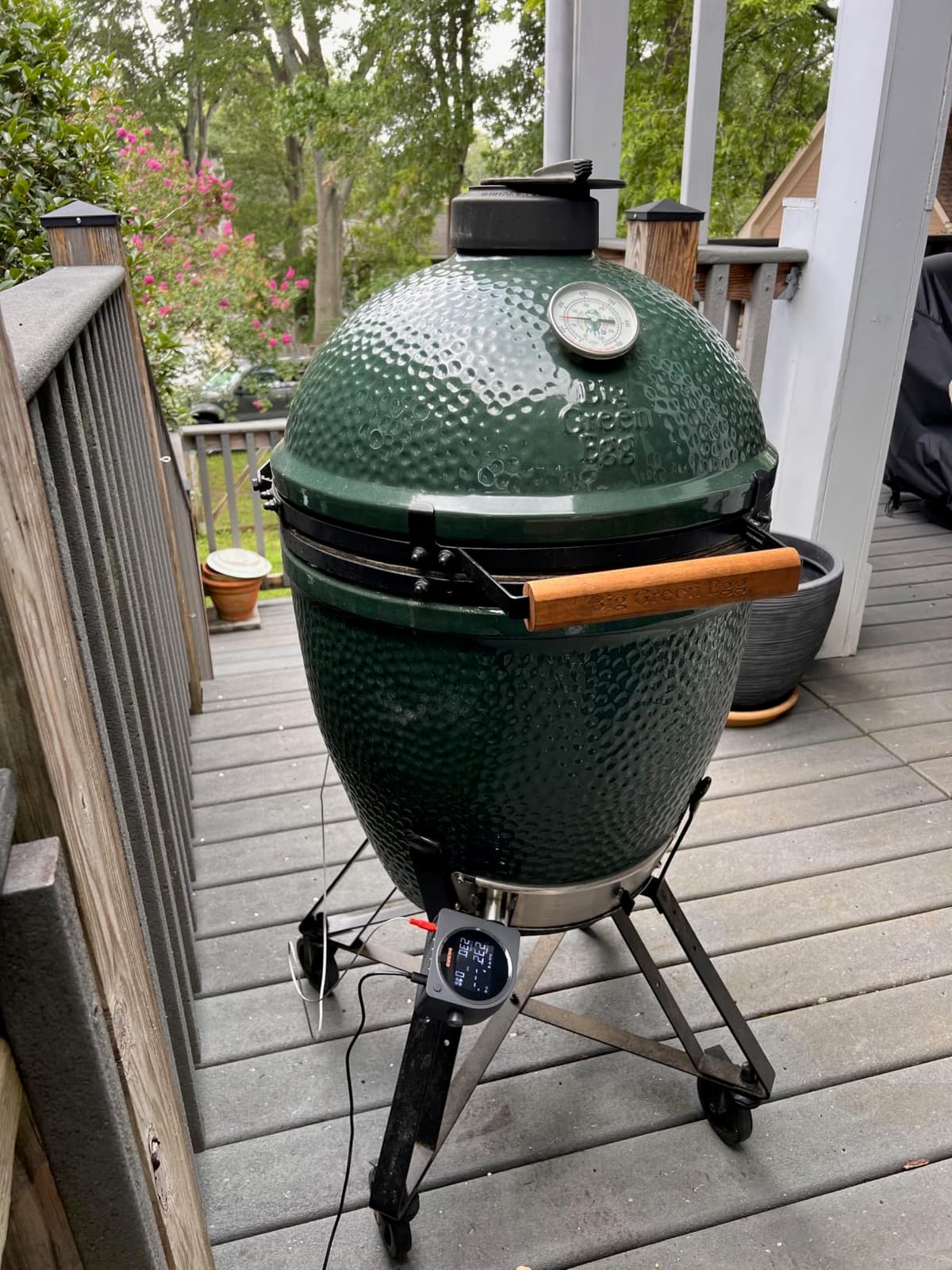 INKBIRD 5G Wi-Fi & Bluetooth BBQ Temperature Controller, Automatic Smoker Fan with LCD Screen for Ceramic Smokers, BGE, WSM, 5 Probes customer photo 2