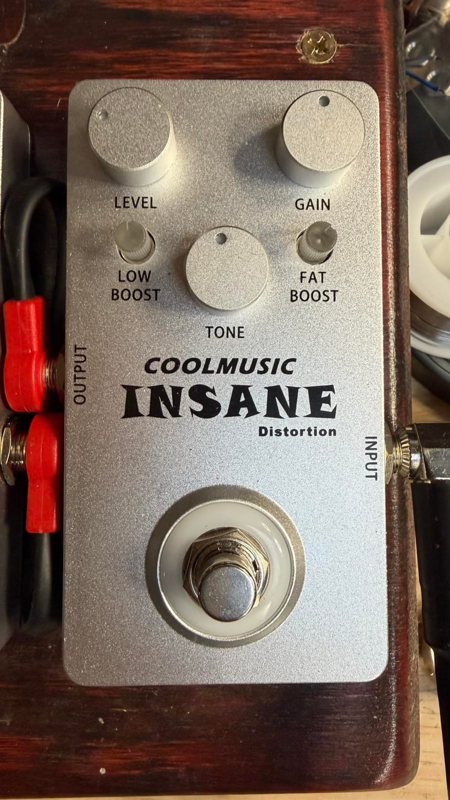 COOLMUSIC C-DI01 Insane Distortion Guitar Bass Distortion Pedal customer photo 2