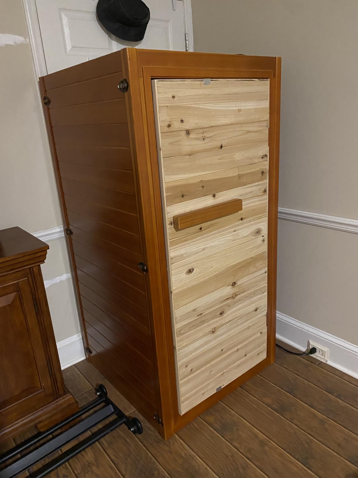 OUTEXER Infrared Sauna Home Sauna Spa Room Chilean Pine Wood 1200W 120v customer photo 1