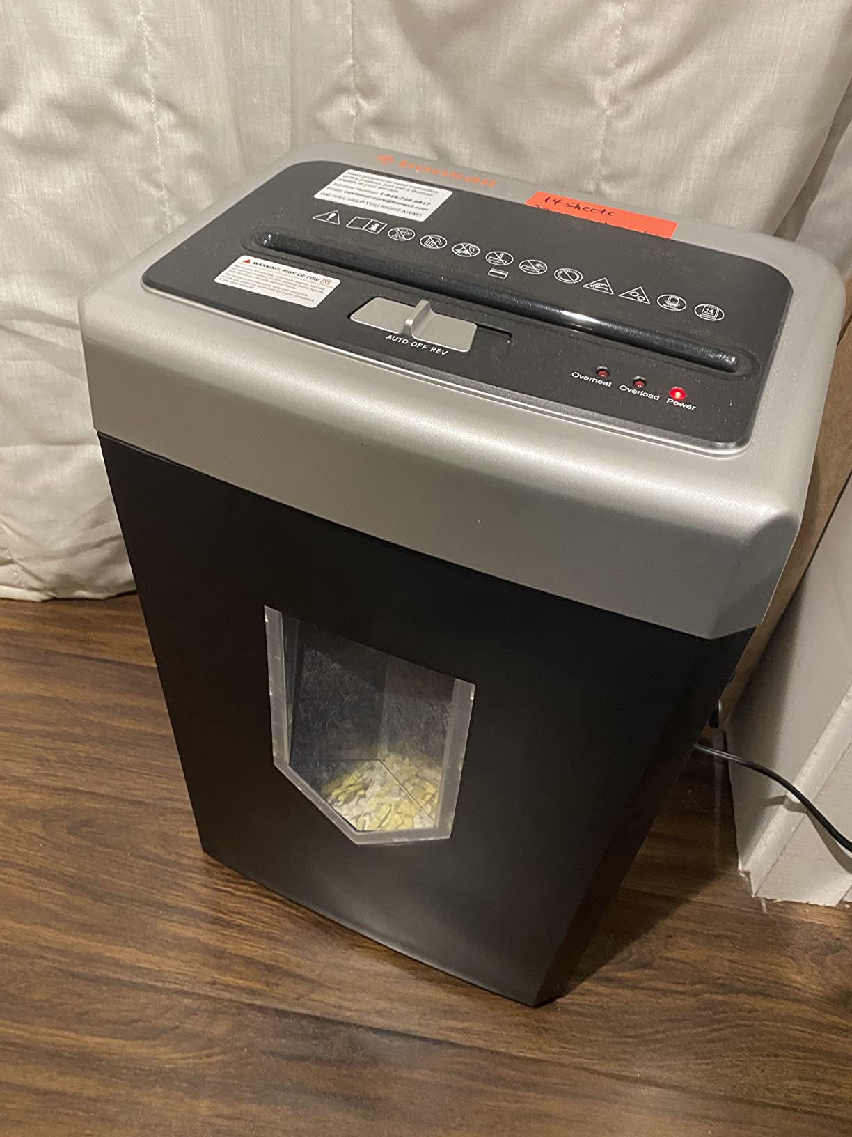 Bonsaii 200-Sheet Auto Feed Micro Cut Heavy Duty Paper Shredder for Office customer photo 1