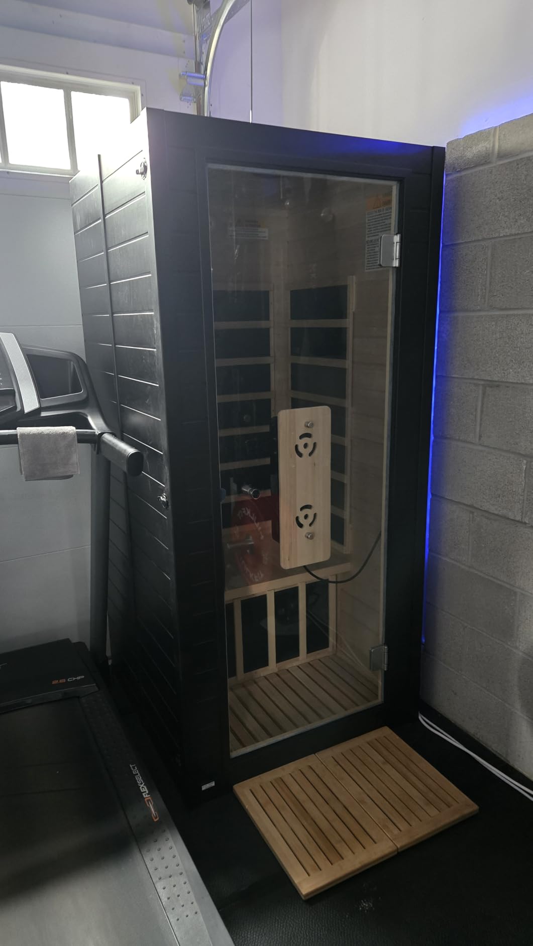 springspa 2 Person Full Spectrum Infrared Sauna with Red Light Therapy customer photo 2