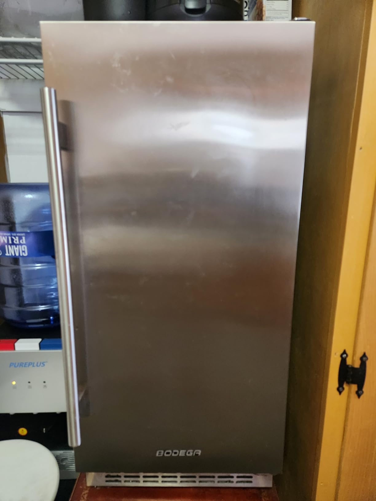 BODEGA BODEGACOOLER 9.0 Cu.Ft Commercial Beverage Refrigerator with Glass Door, Upright Display Merchandiser Fast Cooling Drink Cooler, Digital Thermostat, LED Light – Beat Summer Heat for Game Day. customer photo 2