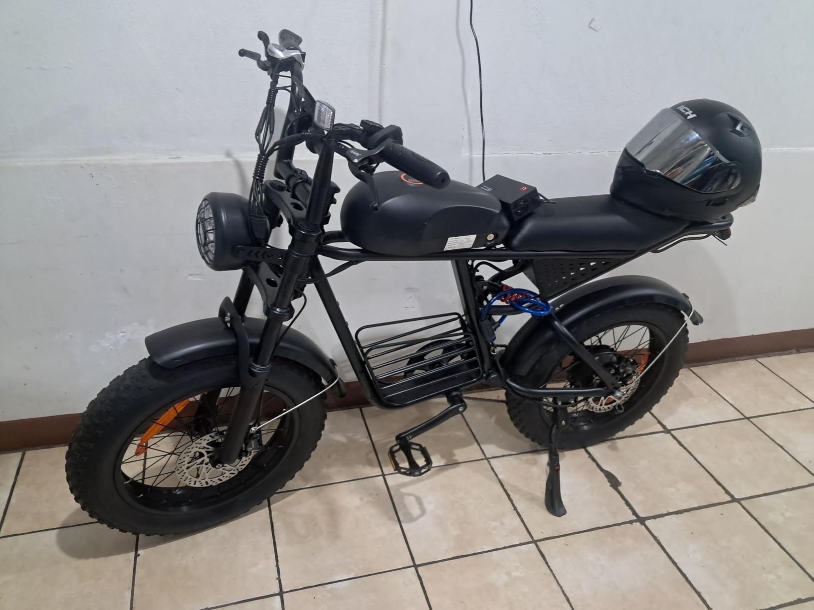 20 Inch Adult Electric Bike, 1500W/3000W Peak Motor 30-38MPH Max 50-90 Mile 15.6/18.9Ah/35Ah Battery, Motorcycle Type Ebike, Shipped from USA customer photo 1