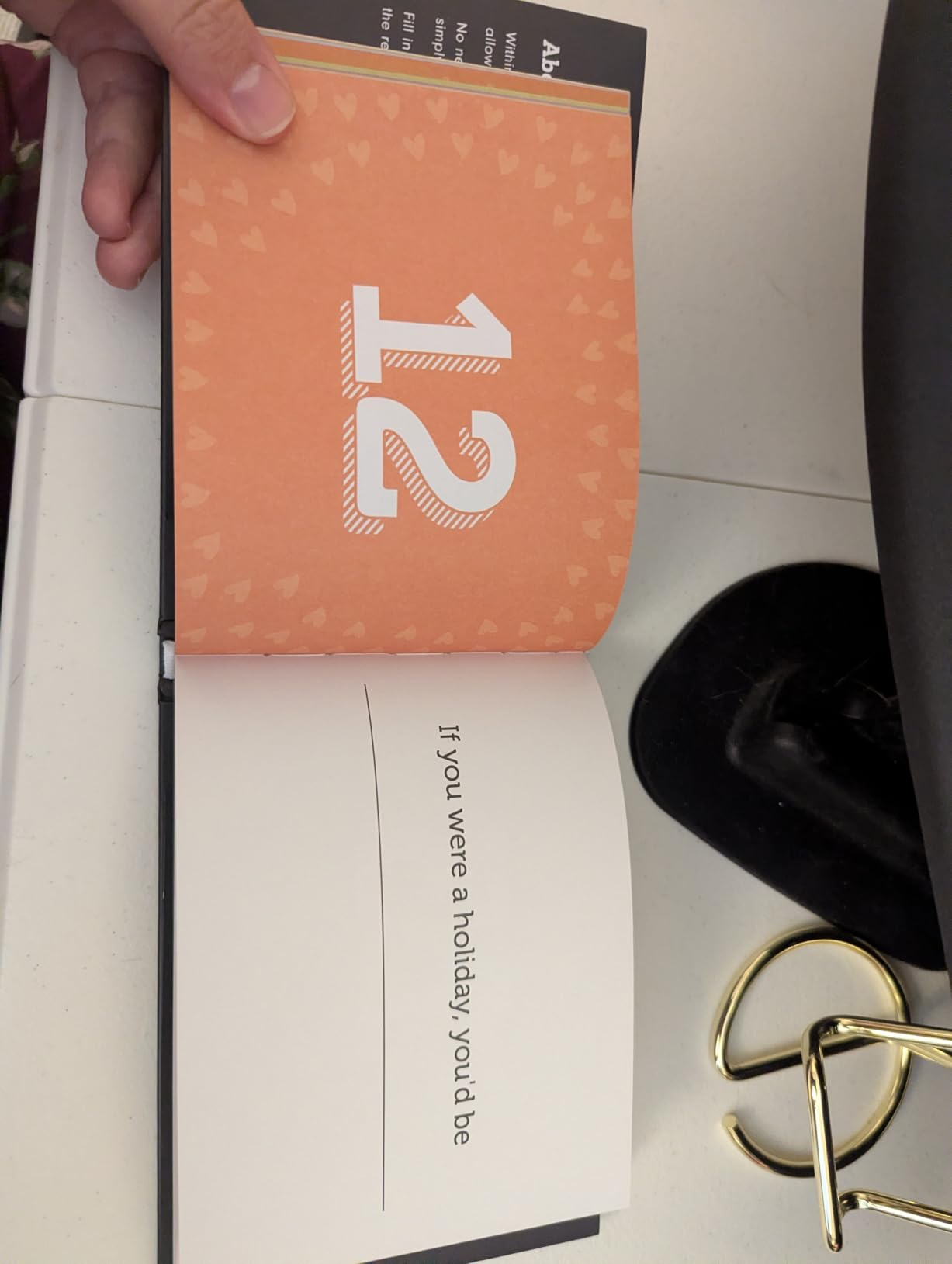 What I Love about You Book - Valentines Day Gifts for Him, Her - Fill-in-the-Blank Book for Men, Boyfriend, Husband, Women, Girlfriend, Wife, Him, Her - Couples Gifts for Anniversary, Christmas & More customer photo 1