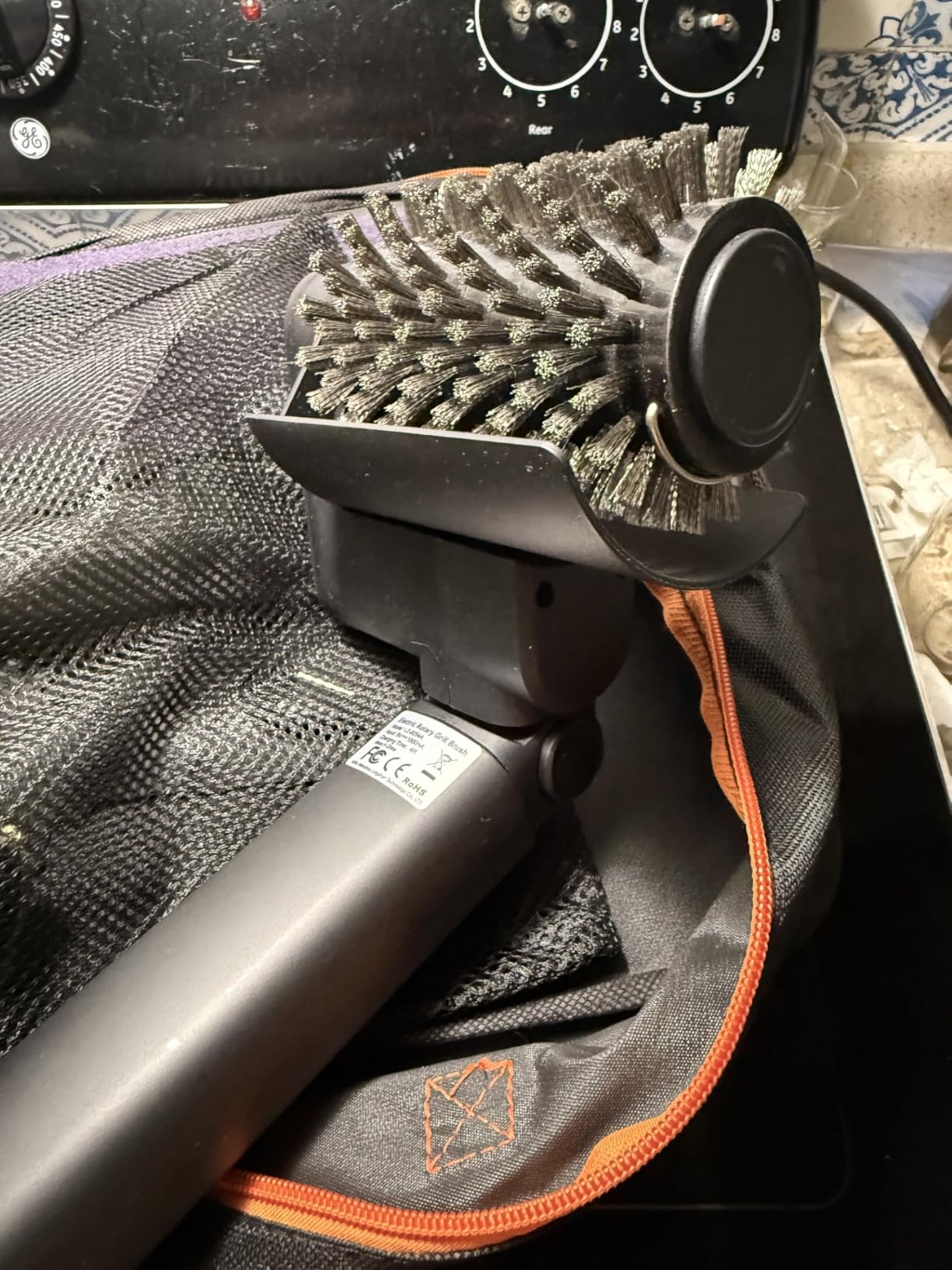 Electric Grill Brush, High Torque Rechargeable BBQ Grill Griddle Cleaner customer photo 1