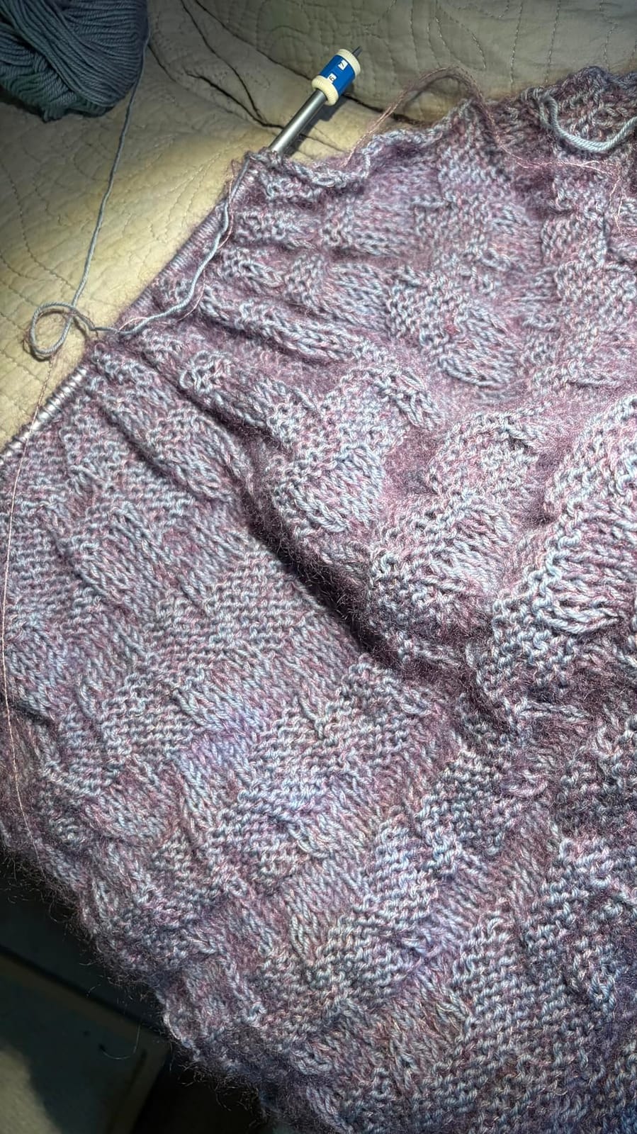 100% Australian Merino Wool Yarn | Size 2 Fine Sport | 4 Balls 200g - 656 Yds | Soft for Knitting & Crochet (14 Dusty Mauve) customer photo 1