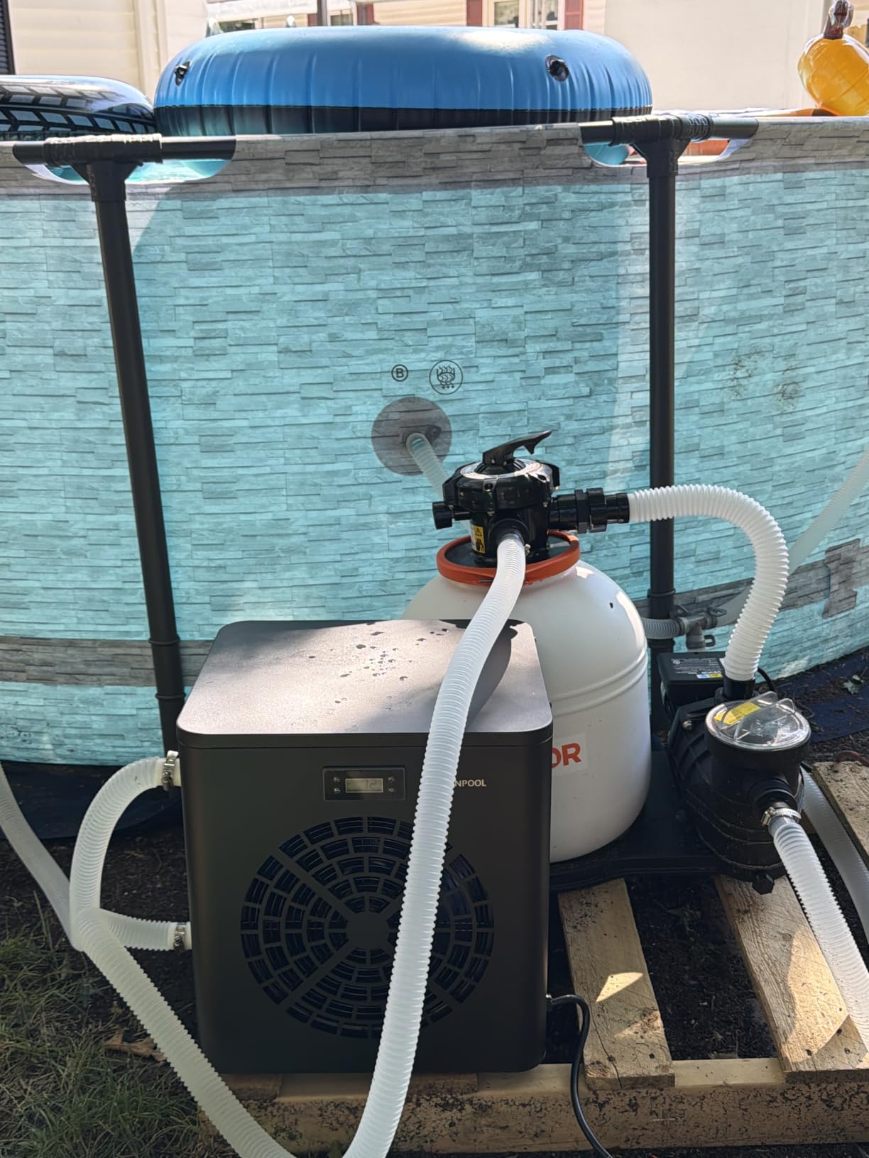 Swimming Pool Heater for Inground Pool 105000BTU customer photo 2