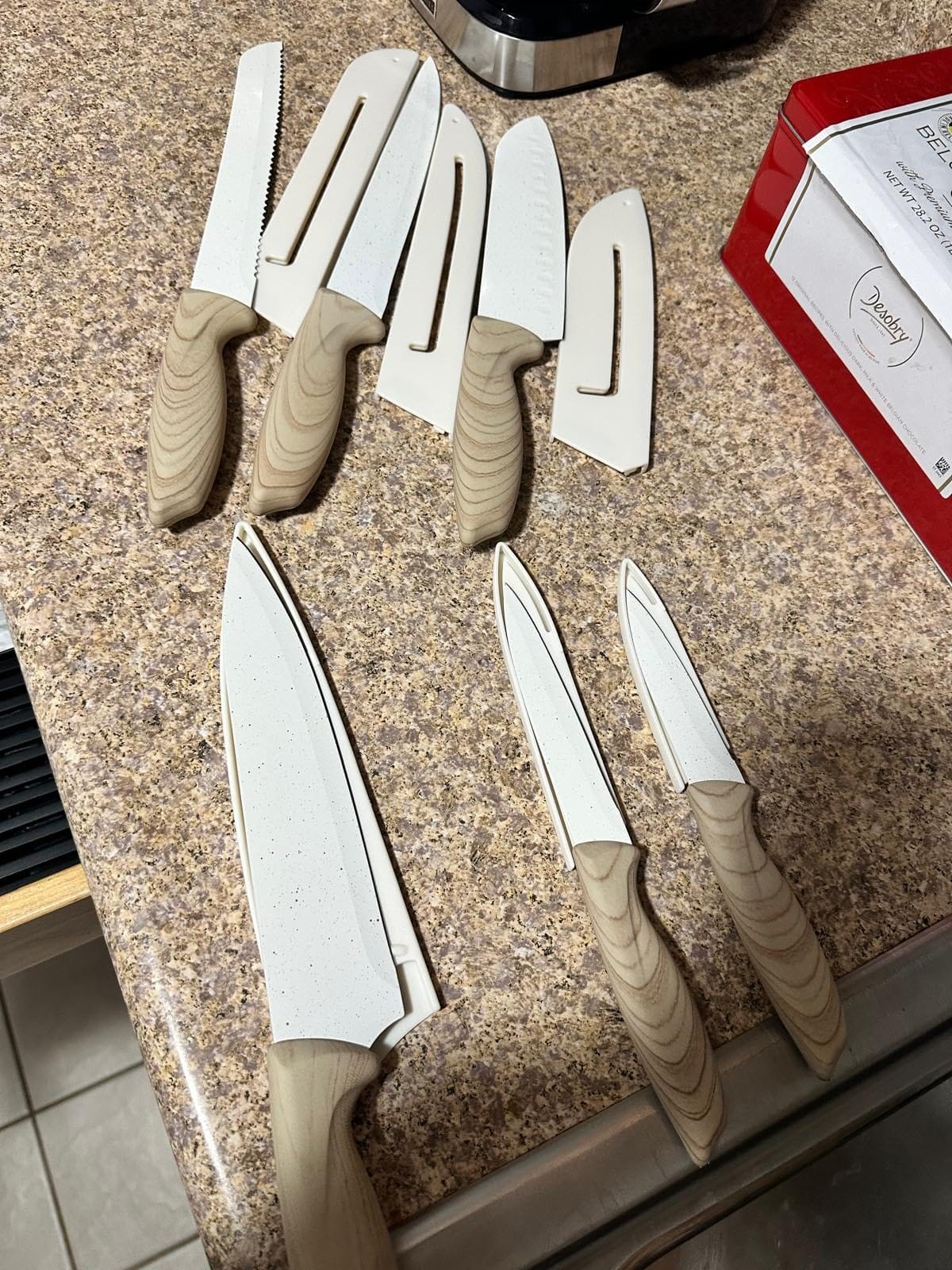 Home Hero 16-Piece Kitchen Knife Set - Knife Block Set customer photo 1