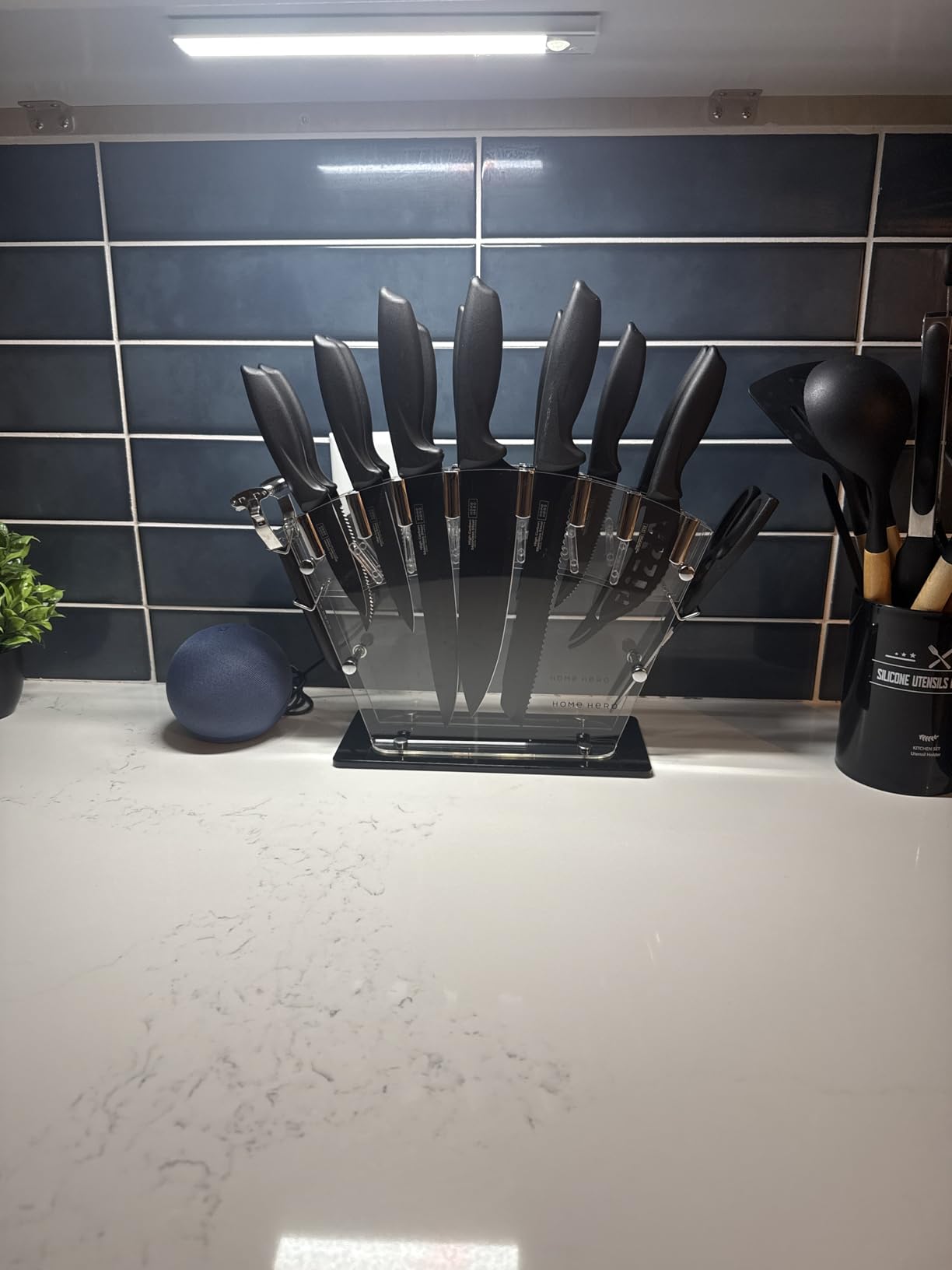 Home Hero 16-Piece Kitchen Knife Set - Knife Block Set customer photo 2