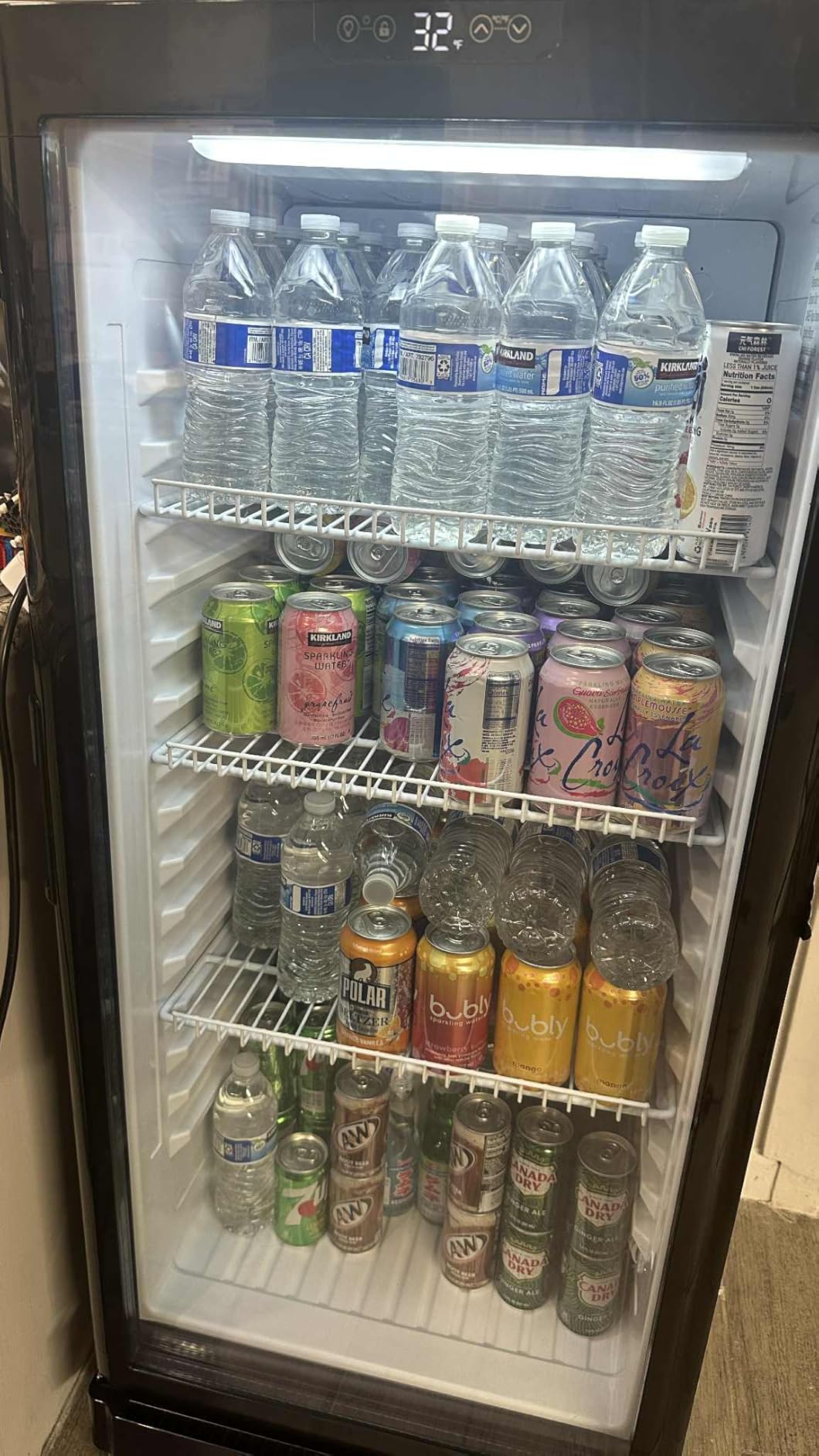 25 Cu.Ft Commercial Beverage Refrigerator, Double Glass Door customer photo 1
