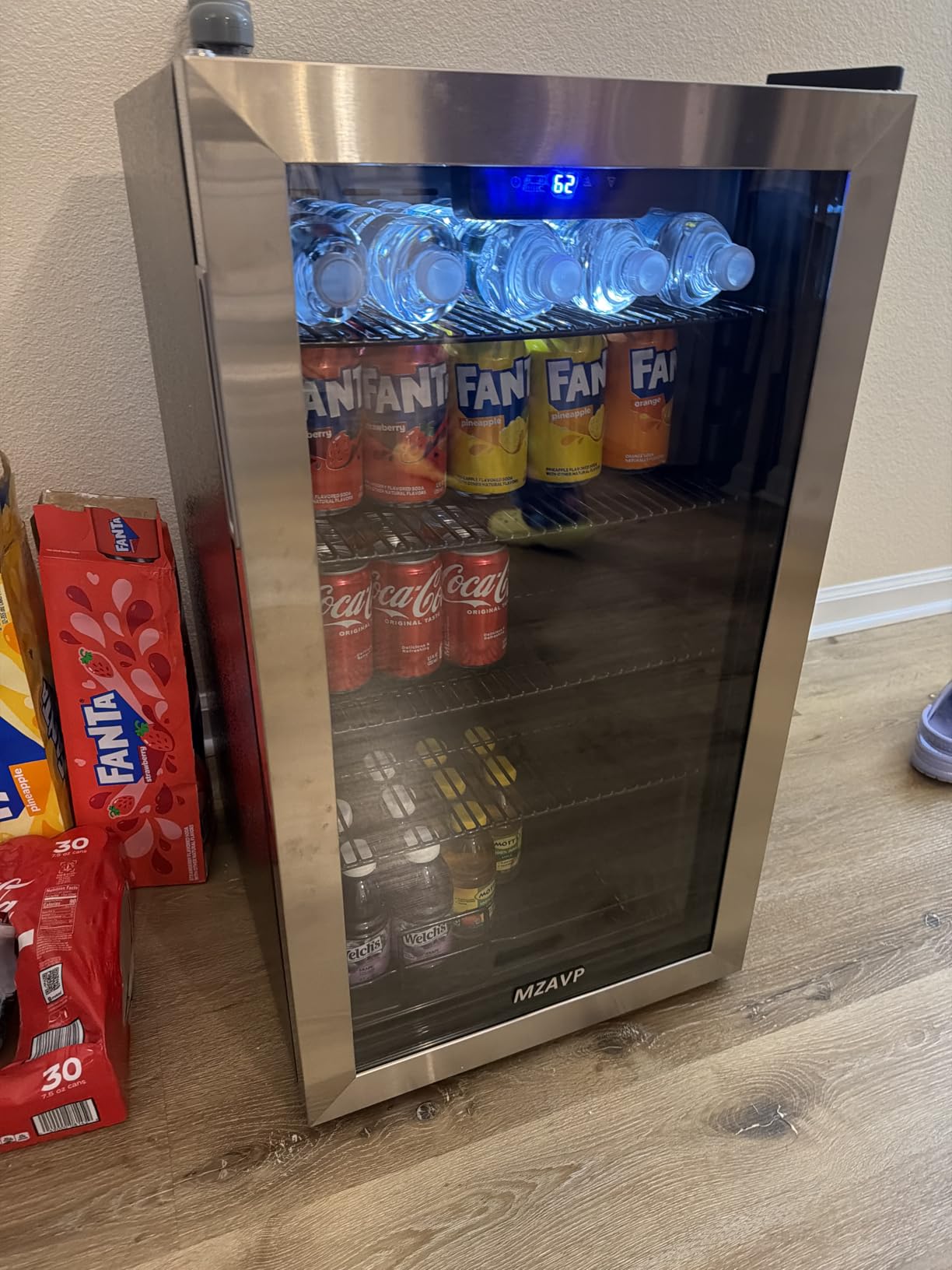 Back Bar Cooler with 2 Glass Door, Commercial Beverage Fridge Under Counter, 7.2 Cu.Ft Display Refrigerator with Safety Locks for Beer, Soda, Wine, Built-In/Freestanding for Bar Restaurant Home customer photo 1