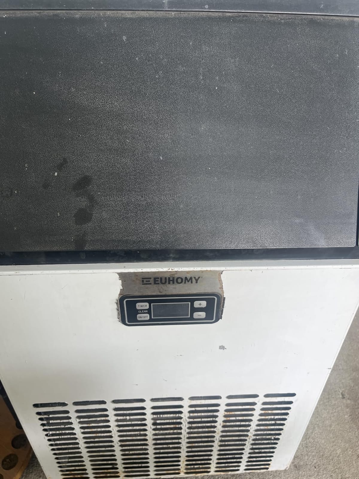 EUHOMY Commercial Ice Maker,350lbs/24H,Stainless Steel Under Counter Ice Machine with Water Filter,44lbs Storage Capacity, 126 Cubes in 8-12 Mins, Freestanding Ice Machine for Home/Bar/Cafe/Restaurant customer photo 1