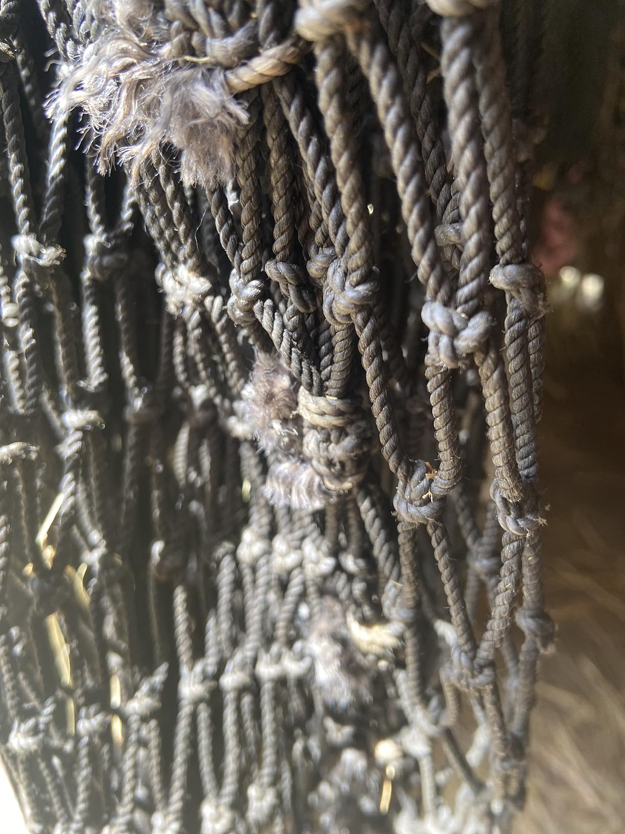 hay chix Half Bale Hay Net for Horses | 1 3/4