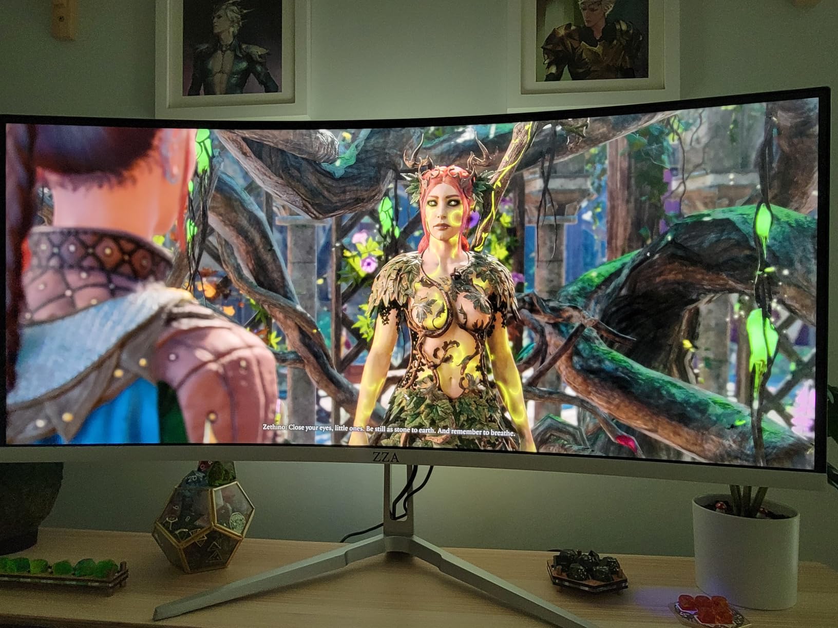 ZZA 27 inch 4K UHD Monitor,75Hz Refresh Rate,HDR10,HDMI 2.0×2/DP 1.2×2,Compatible with Wall Mounting,Ideal for Business & Office Work customer photo 1