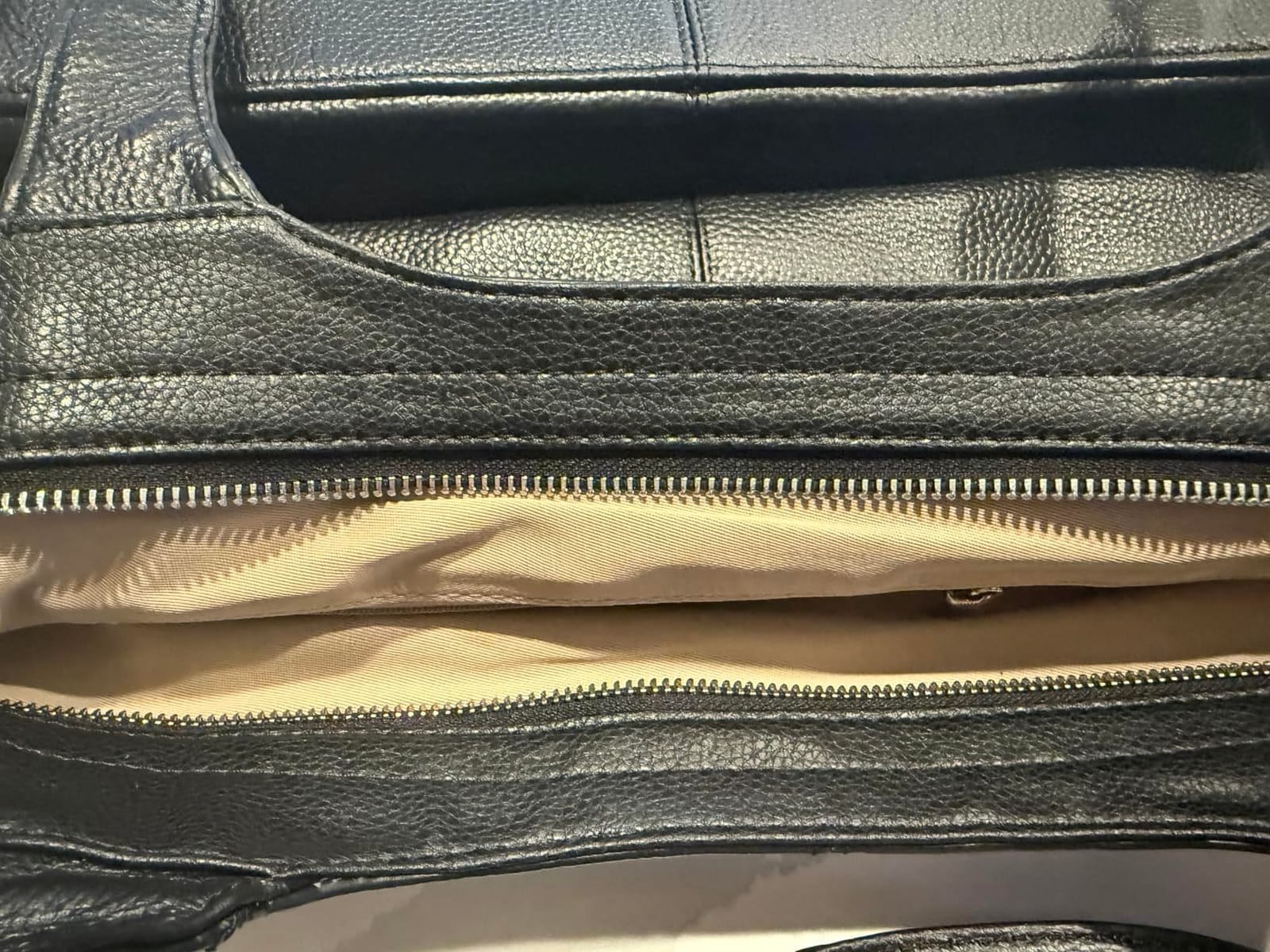 Soft Genuine Leather Tote Bag for Women Work with Zipper Slouchy Bags | Real Leather, Slouchy Shoulder Bag, Cup Holder, Travel Purse, Handbag for Daily & Travel, Zipper Tote Bag customer photo 1