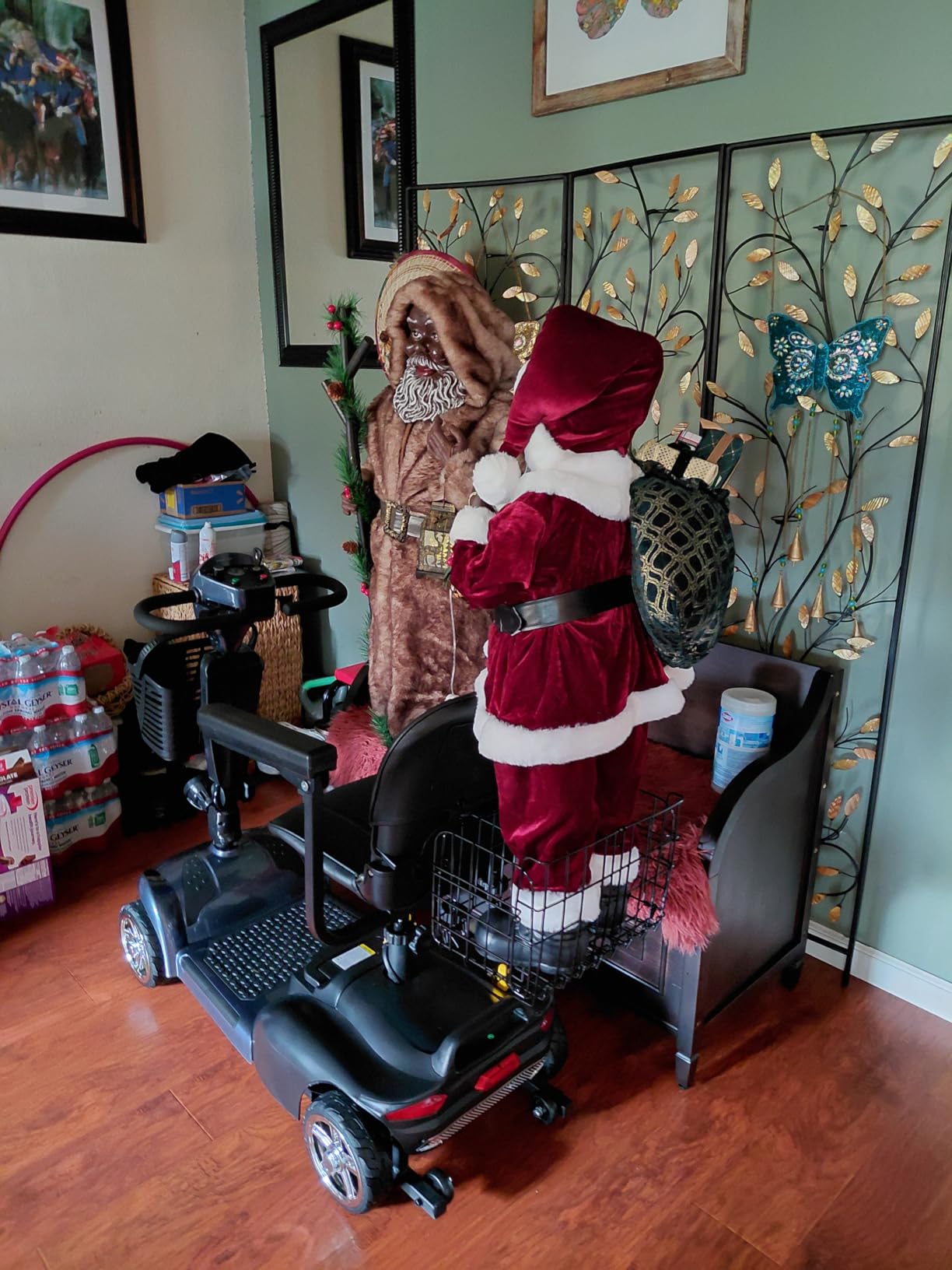 Mobility Scooter for Seniors & Adults, 4 Wheel Foldable Scooter customer photo 2