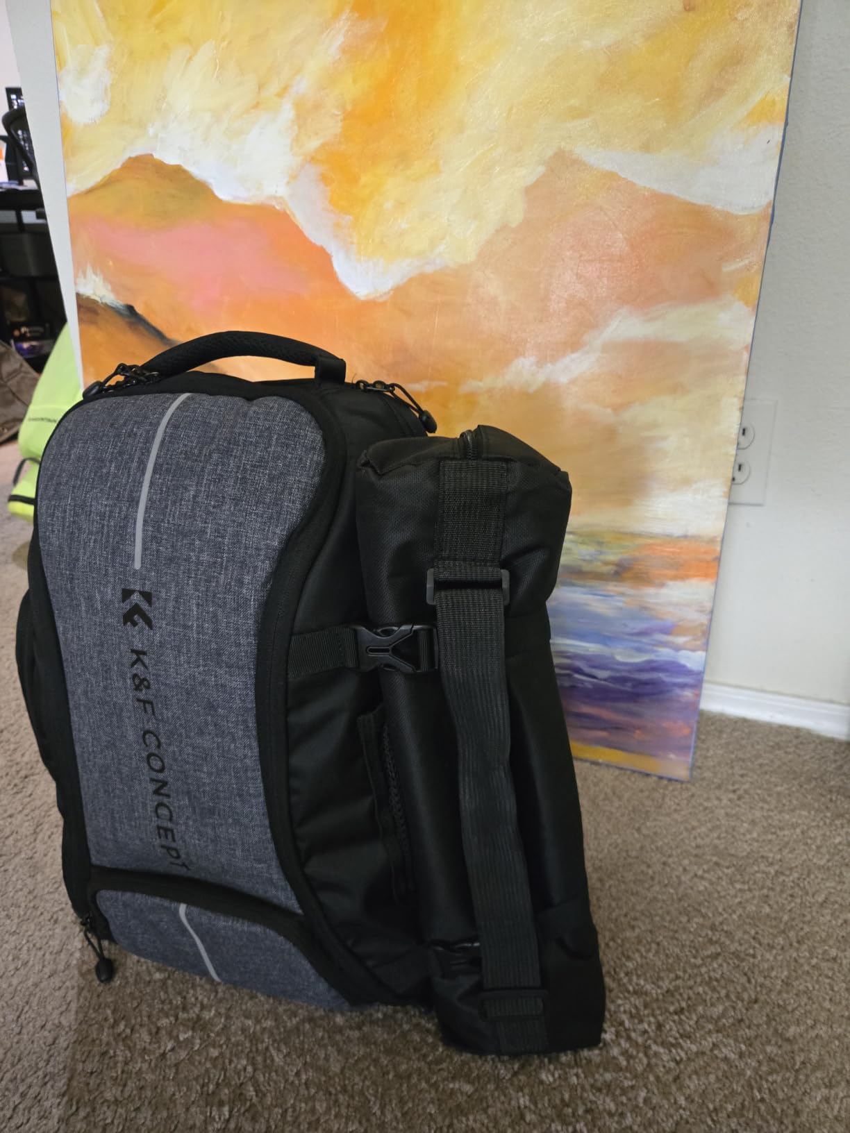 K&F CONCEPT Camera Backpack,30L Large Capacity Camera Bag for Photographers customer photo 2