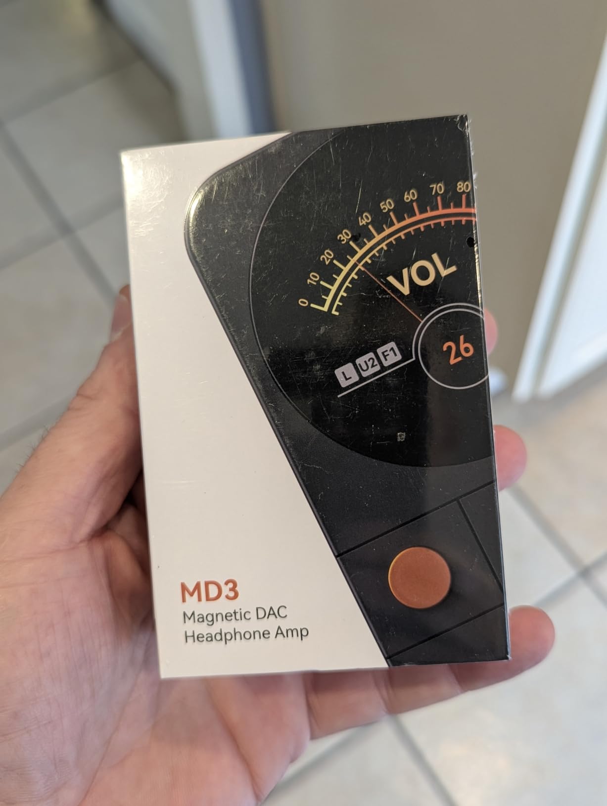 Fosi Audio MD3 Portable DAC Headphone Amplifier Magnetic USB C Mini Amp HiFi Black customer photo 1