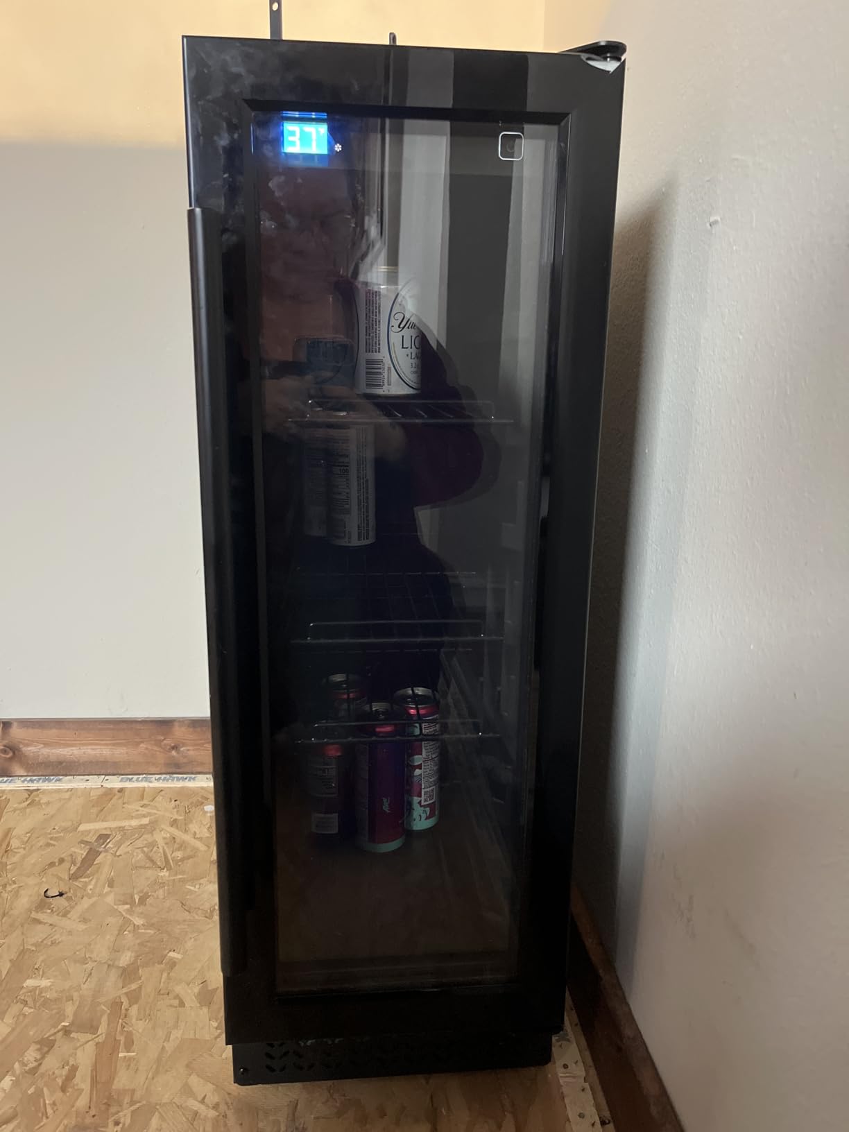 24'' Outdoor Refrigerator - 180 Can Outdoor Fridge Built-in or Freestanding, Stainless Steel Waterproof Under Counter Beverage Refrigerator, Compressor Cooling for Patio Kitchen Commercial (5.2 Cu.ft) customer photo 2