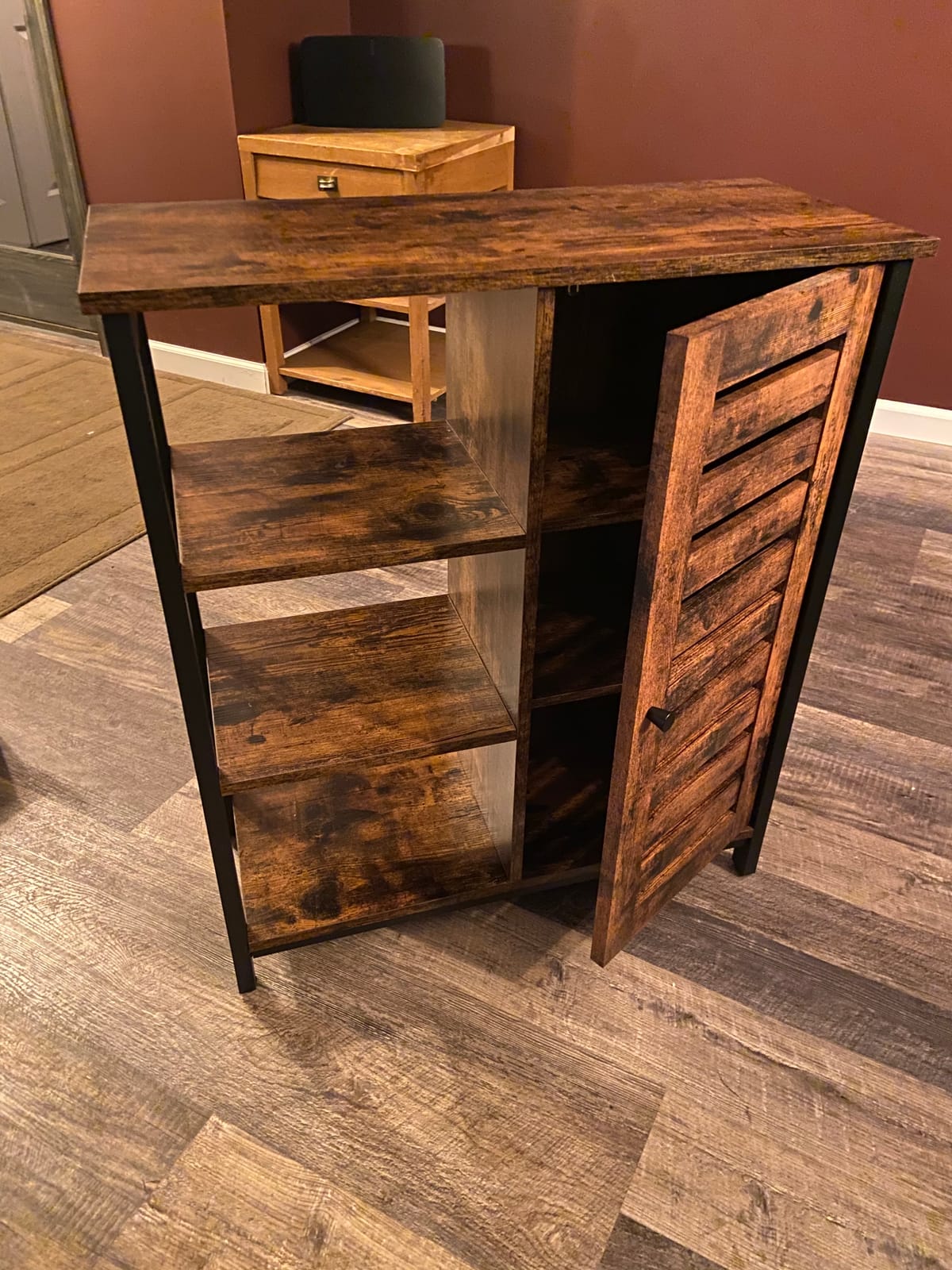 VASAGLE Buffet Cabinet, Sideboard, 3 Doors, 42.1 x 15.8 x 31.8 Inches customer photo 2