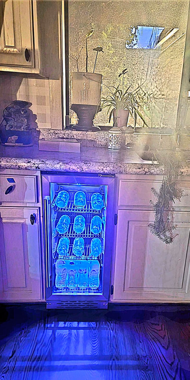 Phiestina Beverage Refrigerator 24Inch, 172 Cans Indoor/Outdoor Undercounter Beverage Cooler Refrigerator Stainless Steel Beer Fridge with Safety Lock Built-in/Freestanding-Silver Foam Door customer photo 1
