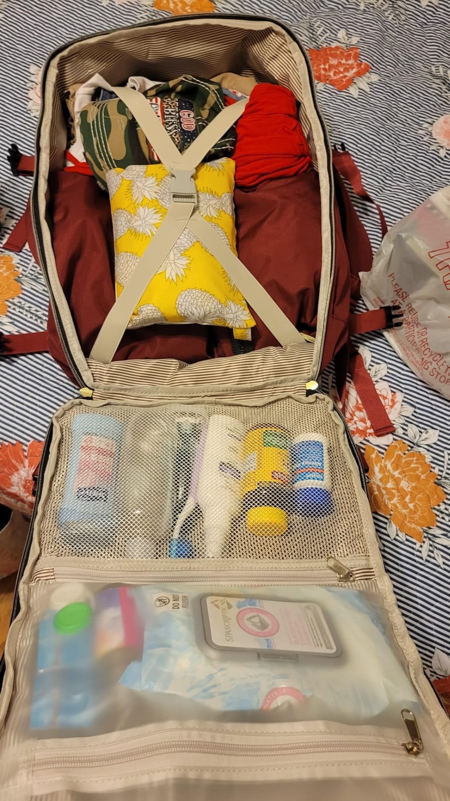 LOVEVOOK Rolling Backpack with Wheels, Carry On Luggage for Women customer photo 2