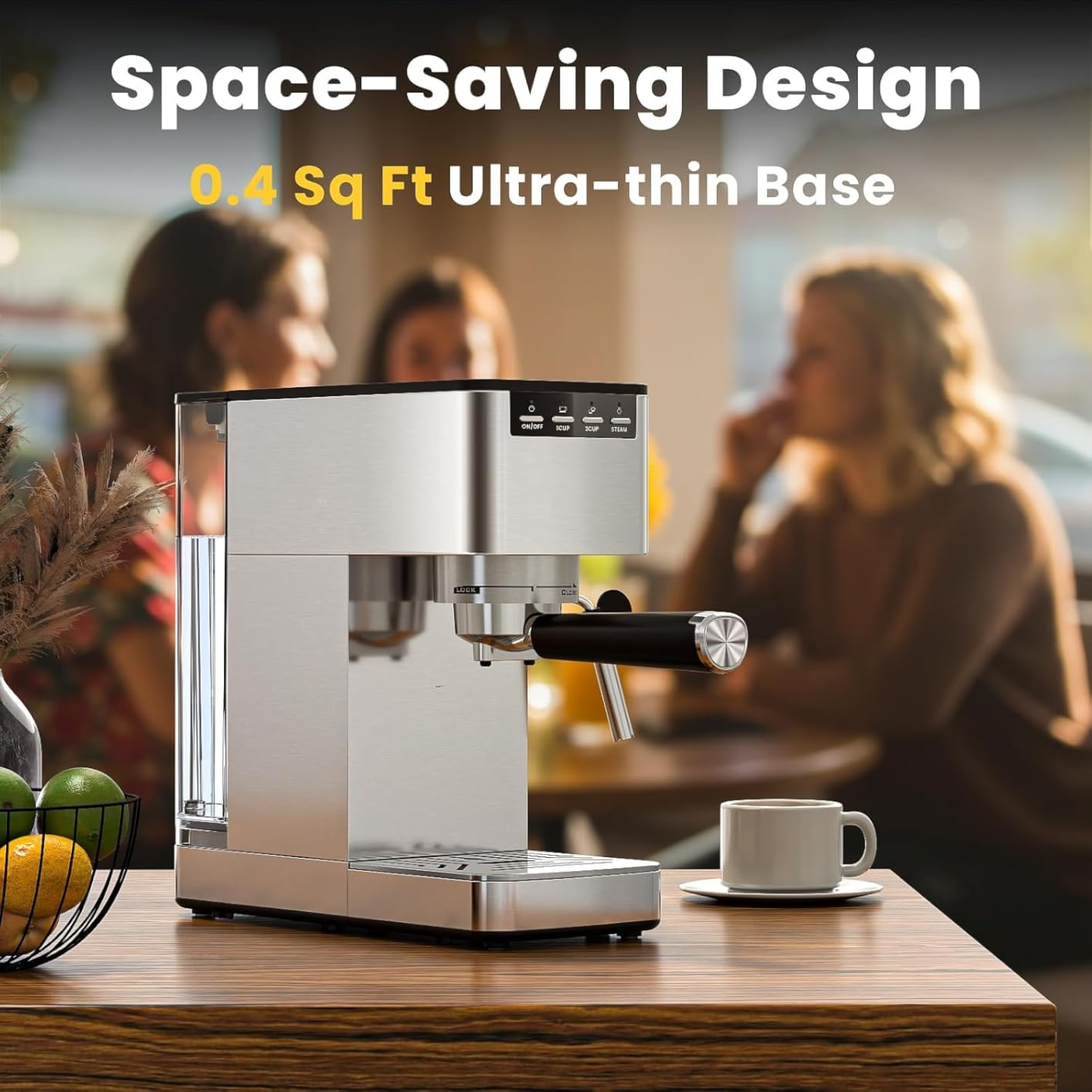 Electactic 10-Cup Drip Coffee Maker Machine with Built In Grinder | Programmable Grind and Brew Coffee Machine with Smart LED Touchscreen, Customizable Strength & Grind Size, Upgrade Black customer photo 2