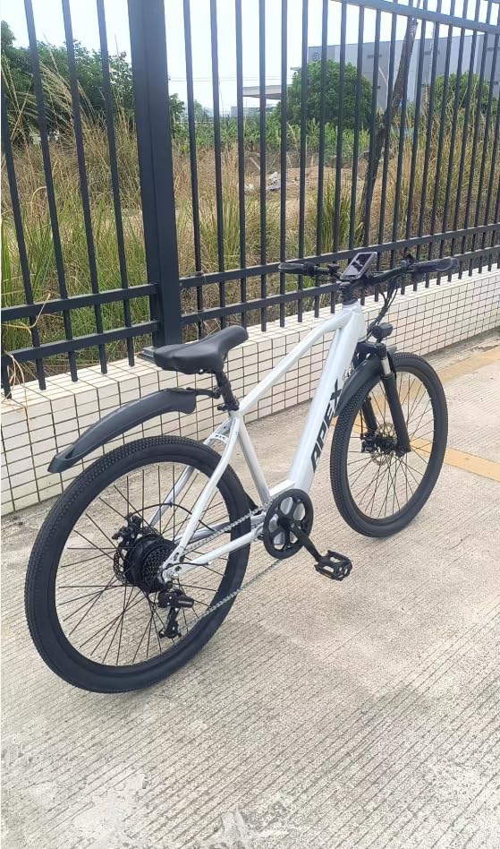 Electric Bike for Adults, 1500W Peak Ebike, 50Miles Step Thru Electric Bicycle, 26