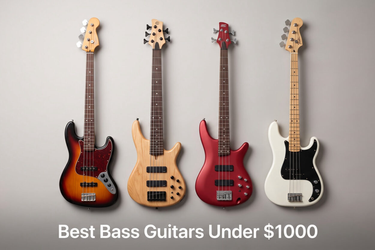Best Bass Guitars Under $1000