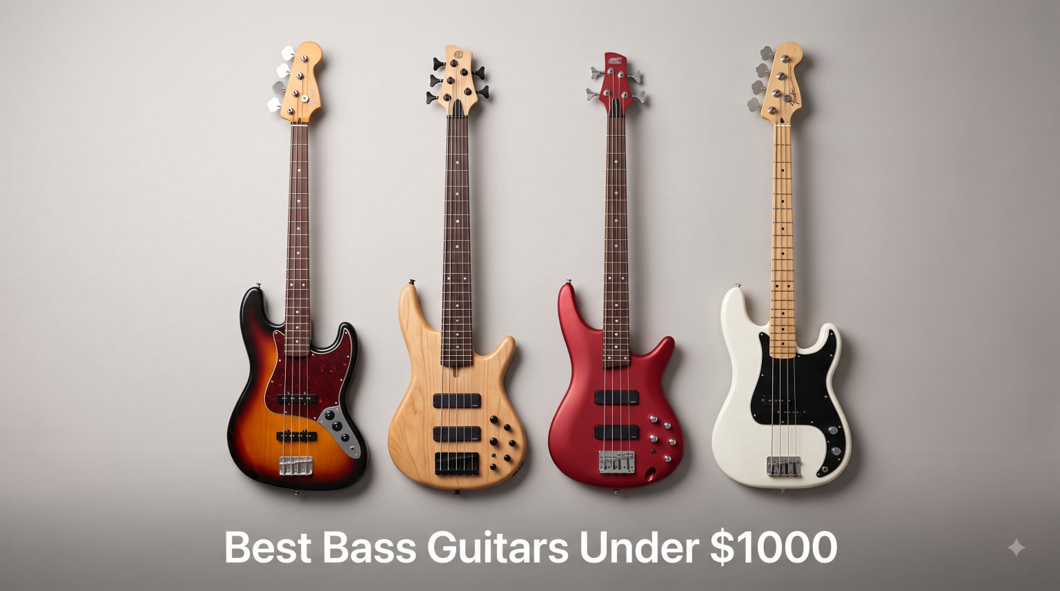 Best Bass Guitars Under $1000
