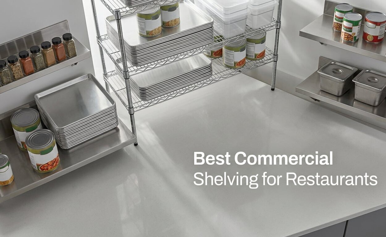 Best Commercial Shelving for Restaurants