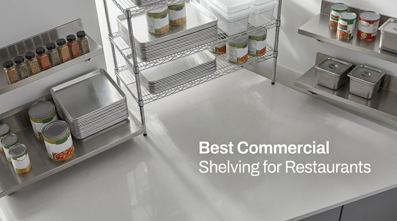 Best Commercial Shelving for Restaurants
