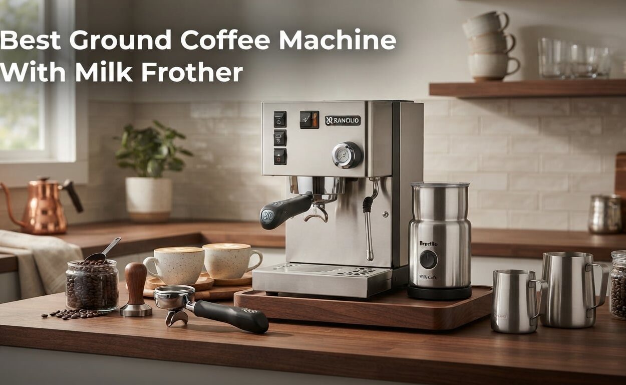 Best Ground Coffee Machine With Milk Frother