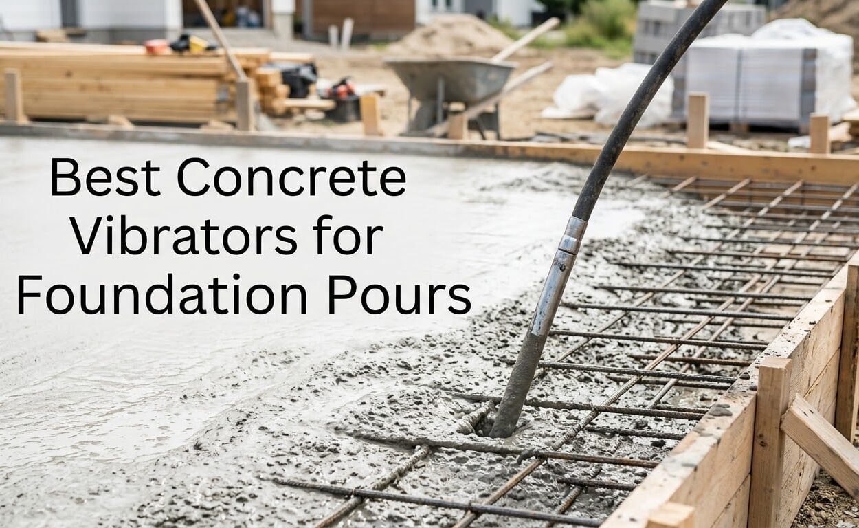 Best Concrete Vibrators for Foundation Pours