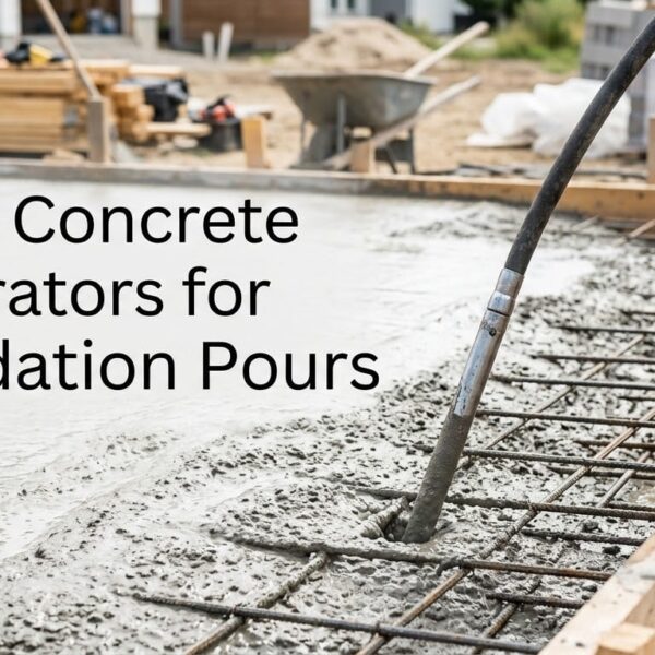 Best Concrete Vibrators for Foundation Pours
