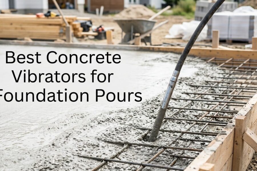 Best Concrete Vibrators for Foundation Pours