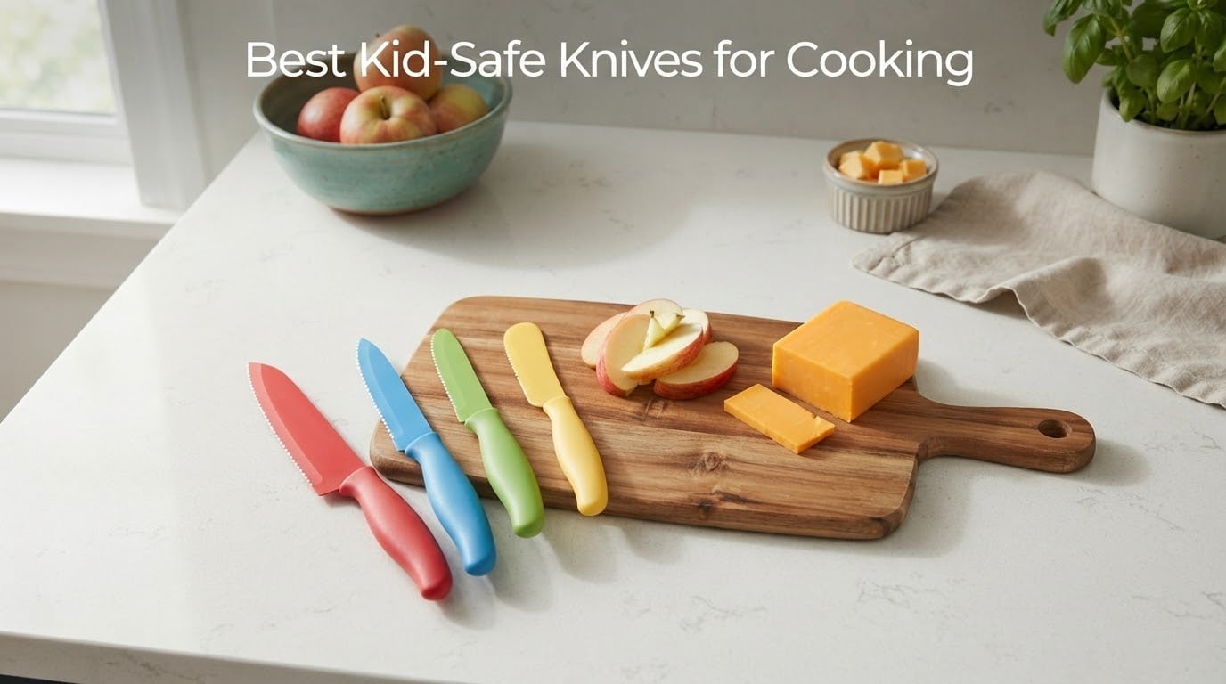 Best Kid-Safe Knives for Cooking