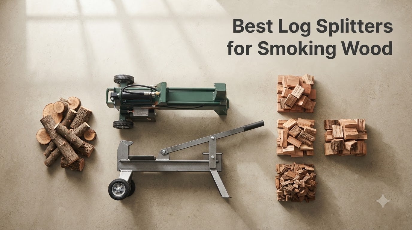 Best Log Splitters for Smoking Wood