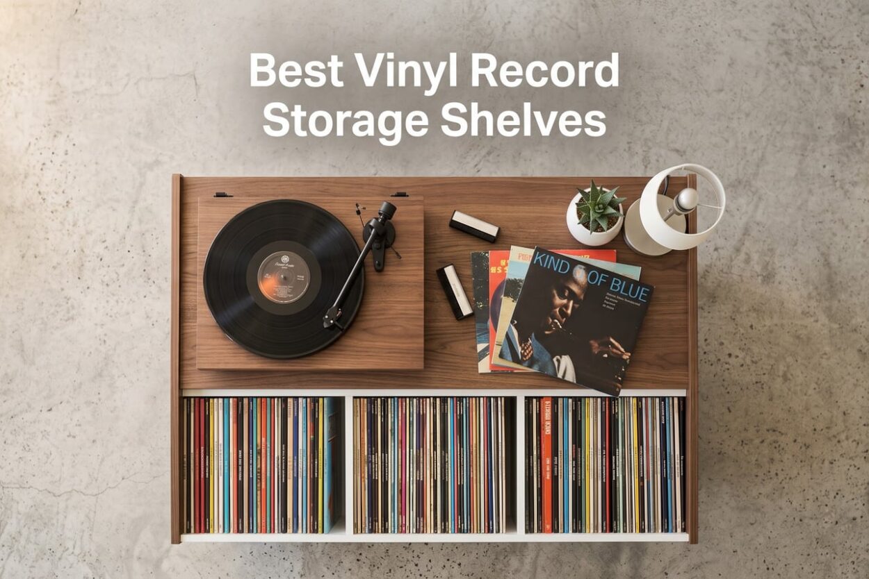 Best Vinyl Record Storage Shelves