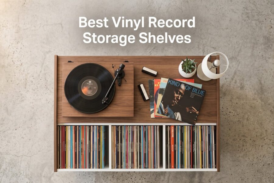 Best Vinyl Record Storage Shelves