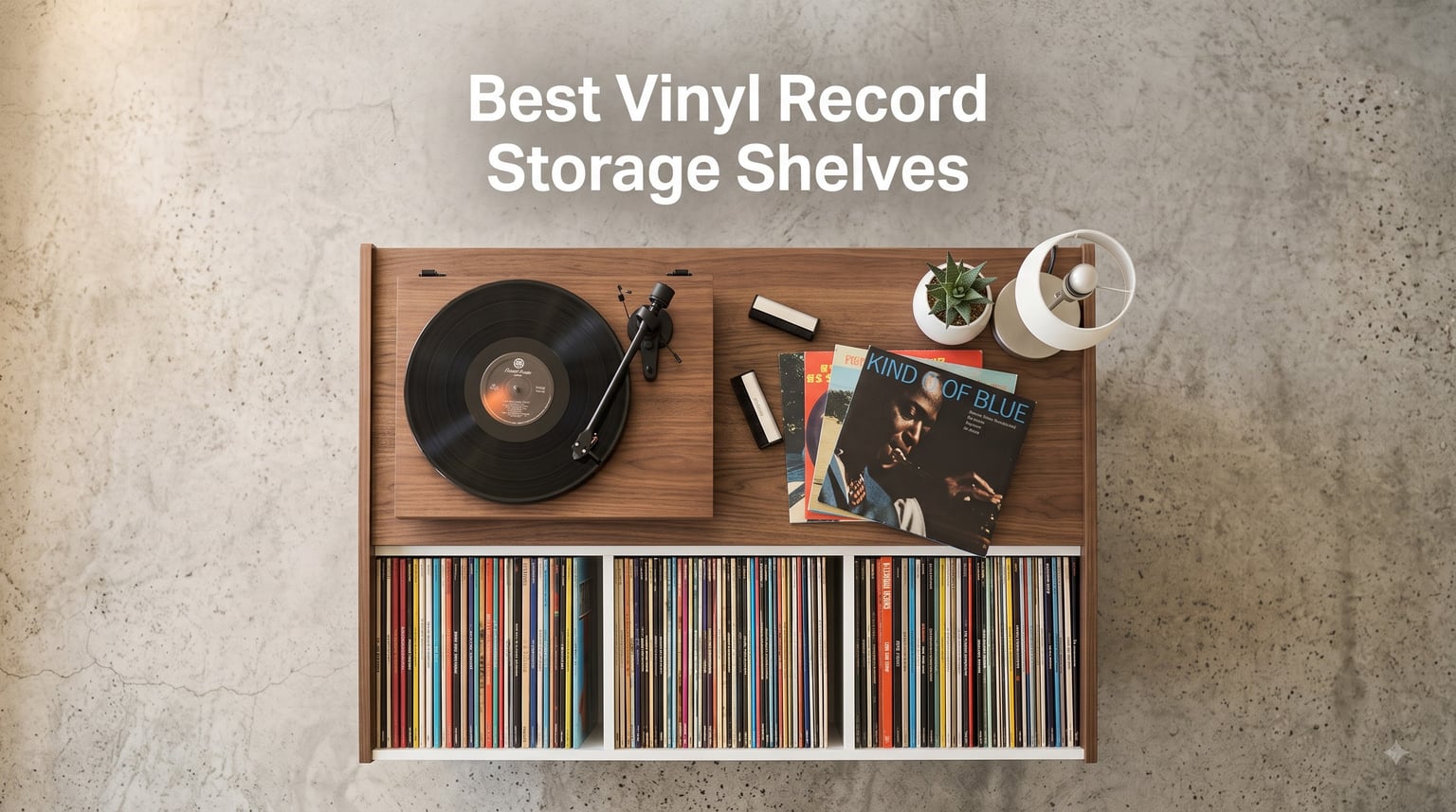 Best Vinyl Record Storage Shelves