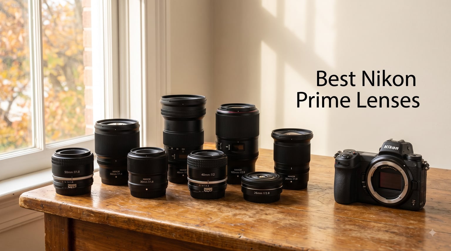 Best Nikon Prime Lenses