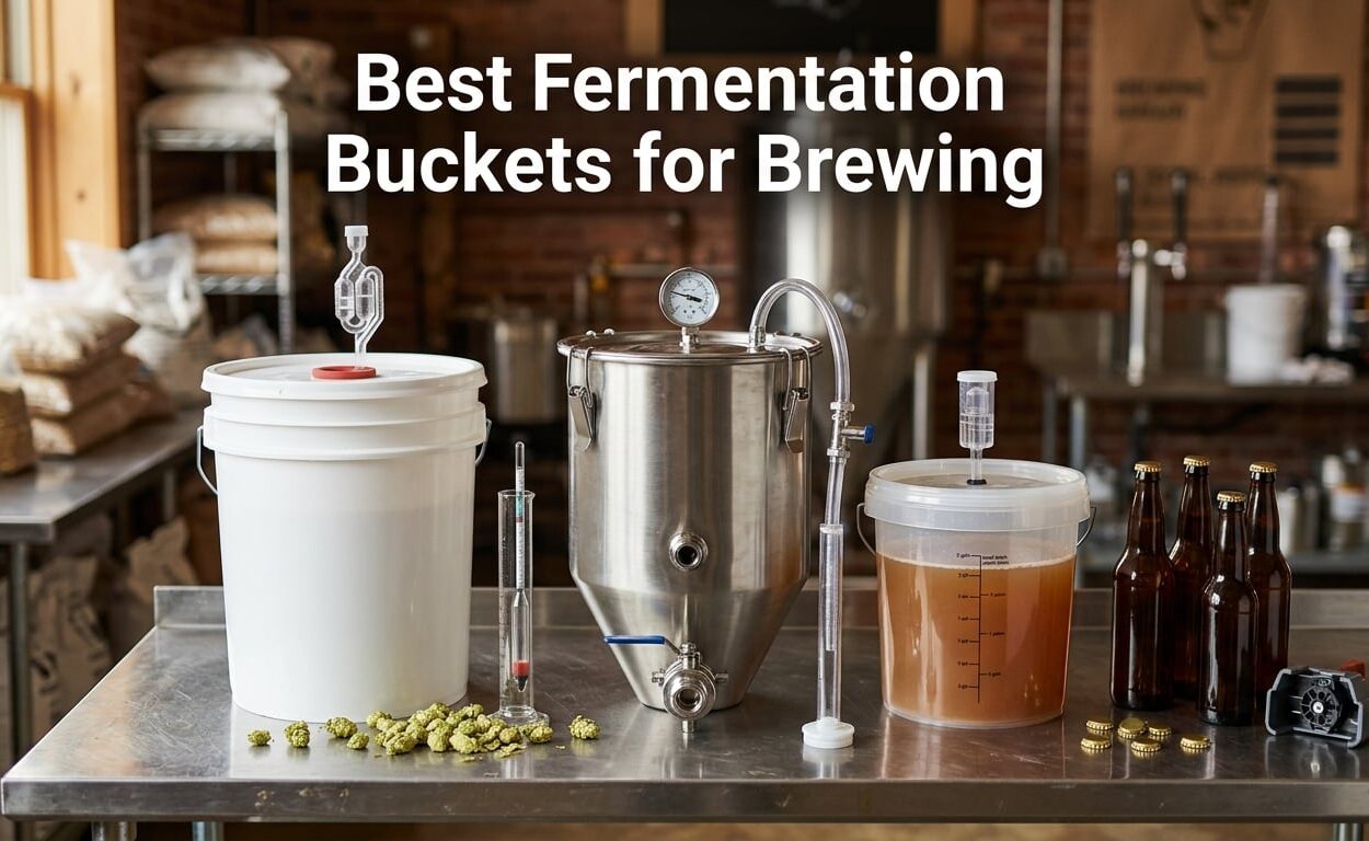 Best Fermentation Buckets for Brewing