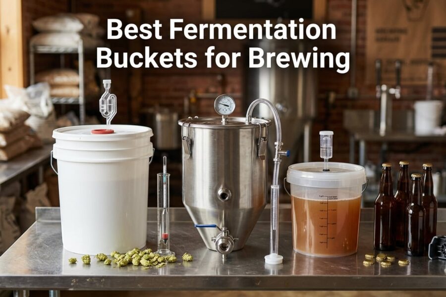 Best Fermentation Buckets for Brewing