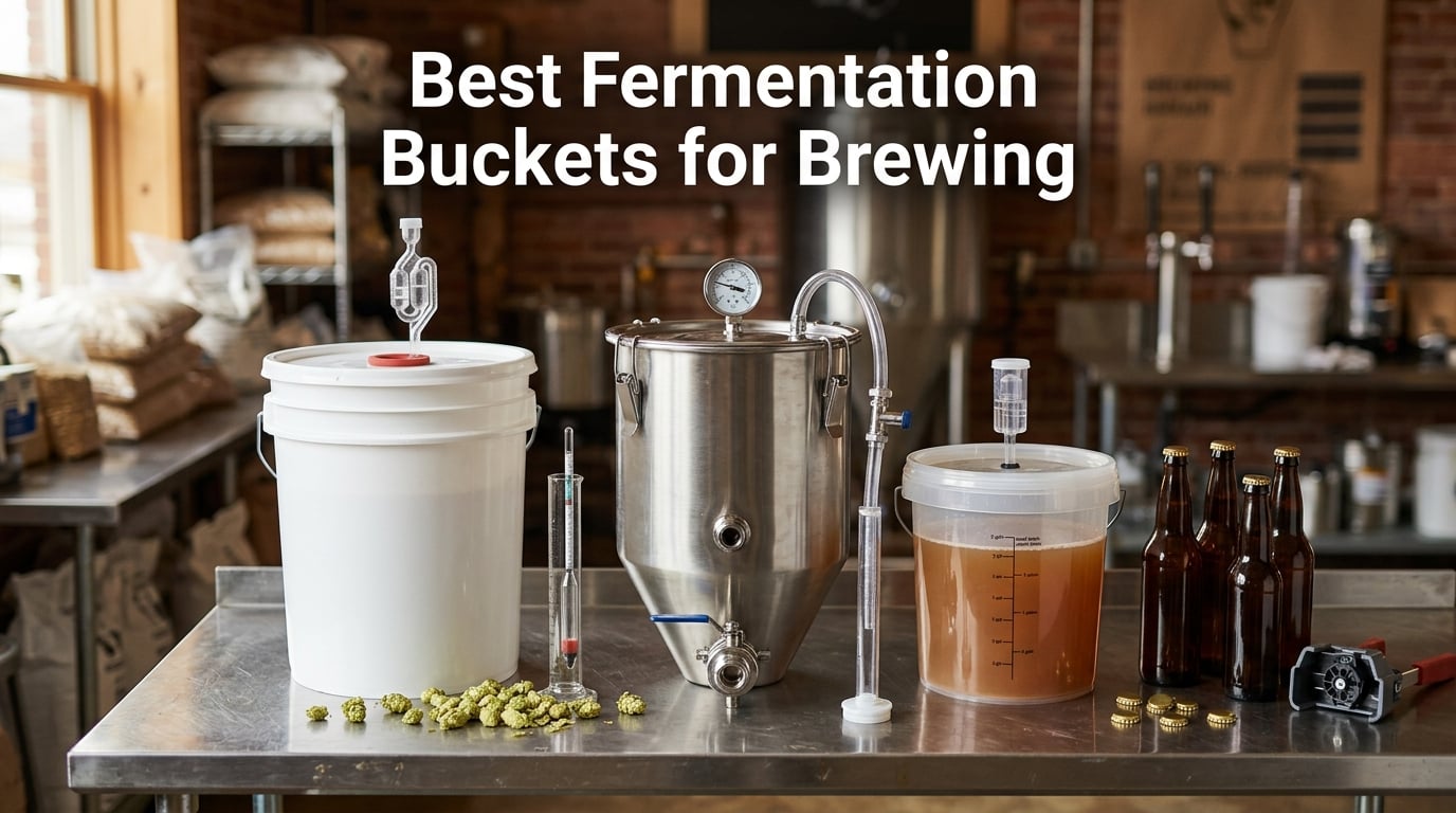 Best Fermentation Buckets for Brewing