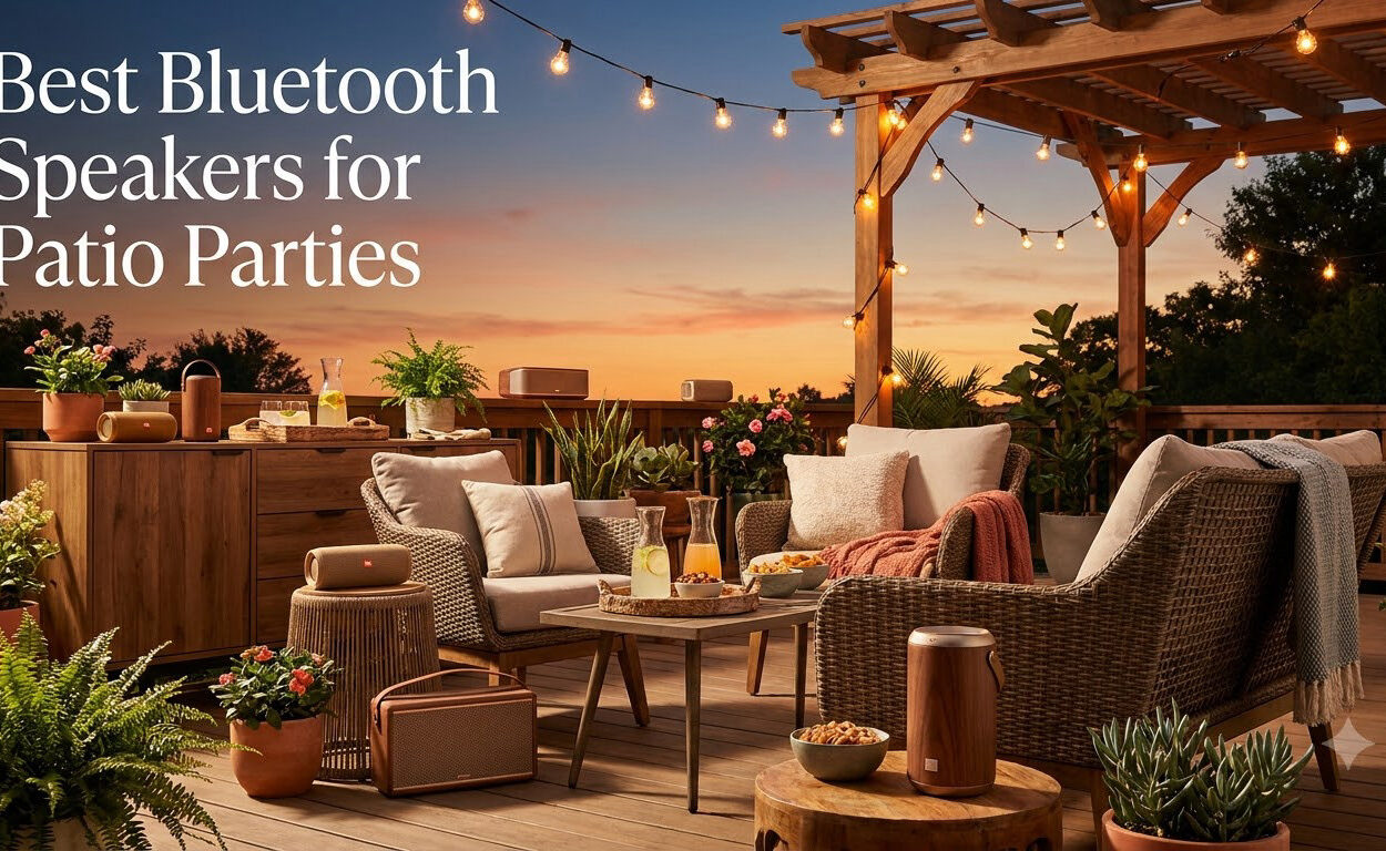 Best Bluetooth Speakers for Patio Parties