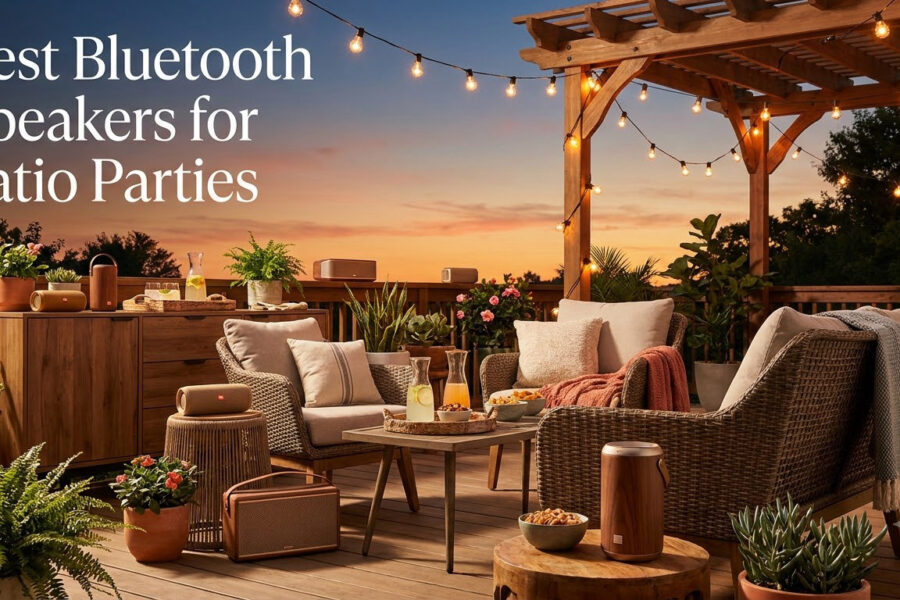 Best Bluetooth Speakers for Patio Parties